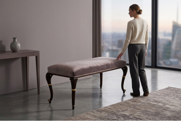 Fußhocker Ottomane Möbelhocker Ottoman Hocker Sofa Pouf Polster Beistellhocker