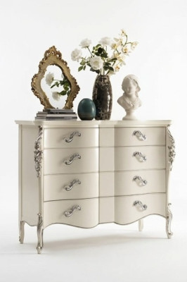 Wohnzimmer Holz Modern Luxus Italien Design Kommode Möbel Sideboard Klassisch