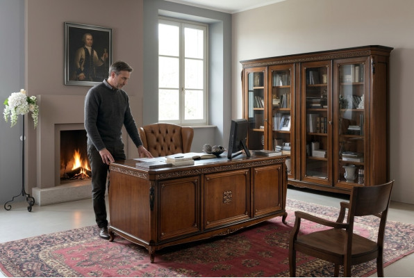Klassische Vitrine Kommode Vitrinen Kommodenschrank Schrank Glas Schrank Model