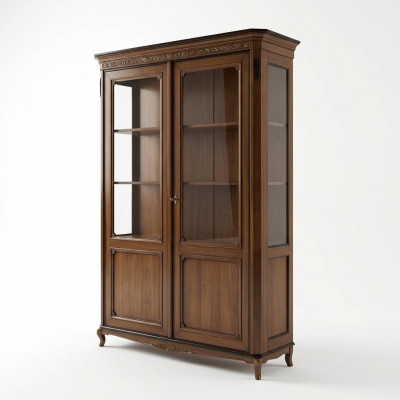 Moderne Anrichte Kommode Vitrine Kommoden Schrank Schränke Holz Massivholz
