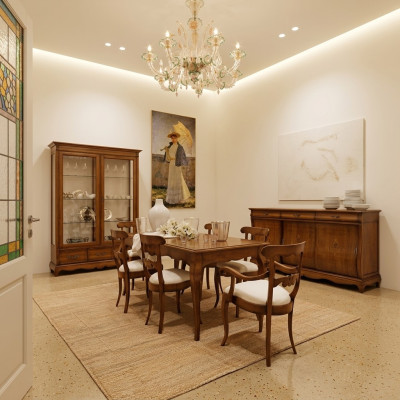 Esszimmer Set Essgruppe Tisch Tische 9 tlg Komplettset Esstisch 6 Stühle Gruppe
