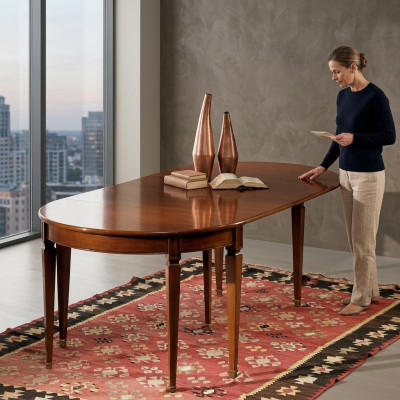 Esstisch Luxus Tisch Massiv Holz Möbel aus Italien Esszimmer Tische Einrichtung