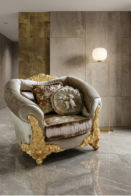 Sessel Luxus Sessel Möbel Neu Wohnzimmer Einsitzer Sofa Couch Lounge Club Hotel