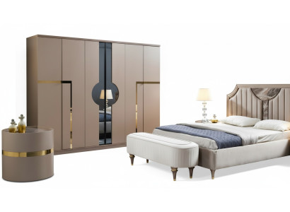 Kleiderschrank Luxus Schrank Schlafzimmer Möbel Italienische Art Holz Schränke