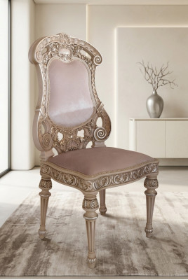 Esszimmer Stühle Holz Luxus Sessel Stuhl Weiß Wohnzimmer Italienische Möbel Neu