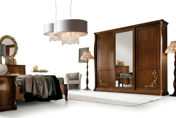Schlafzimmer Schrank Holz Möbel Barock Neu Klassischer Kleiderschrank Schränke