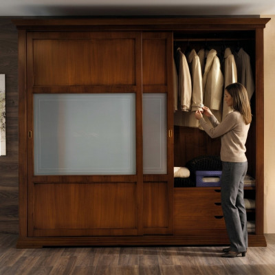 Luxus Kleiderschrank Schlafzimmer Schrank Echtholz Schränke Italienische Möbel