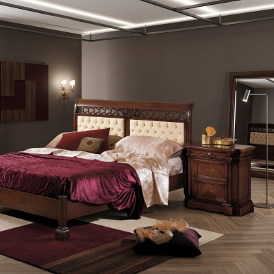 Nachttisch Beistelltisch Tisch Holz Tische Schlafzimmer Möbel Sideboard Braun