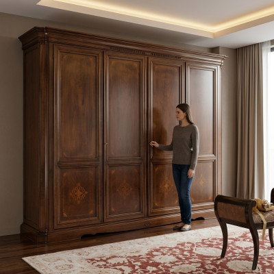Kleiderschrank Schrank Schränke Italienische Möbel Einrichtung Schlafzimmer Neu