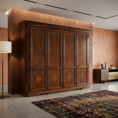 Kleiderschrank Schrank Schränke Italienische Möbel Einrichtung Schlafzimmer Neu