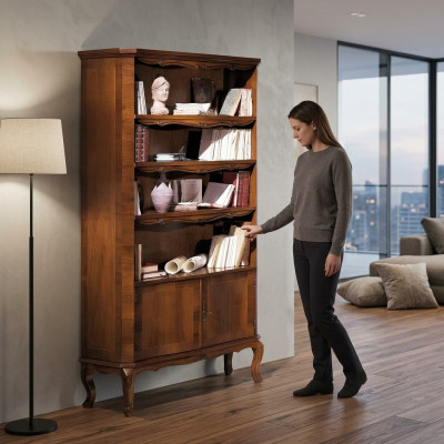Akten Bücher Regal Schrank Echtholz Schränke Schlafzimmerschrank Schrank Regale