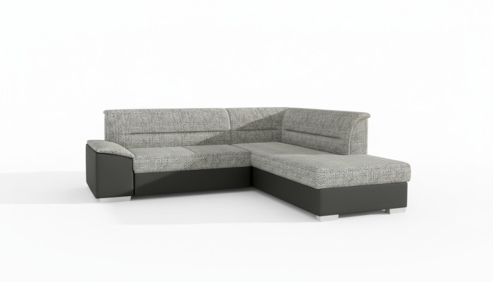 Stoff Ecksofa L-Form Sofa Couch Design Polster Modern Textil Sitzpolster Gruppe