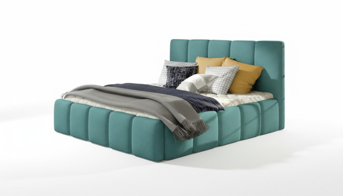 Polsterbett Betten Bett Polster Hotel Designer Doppel Deko Luxus Design