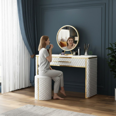 Konsolen Tisch Schminktisch Tische Schmink Konsole Schlaf Zimmer Sekretär