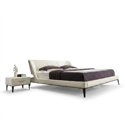 Designer Holz Bett Edles Möbel Doppel Betten Neu Schlafzimmer Polster