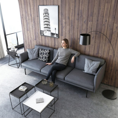 Design Sofa 4 Sitzer Wohnzimmer Couch Couchen Polster Sofas Neu XXL