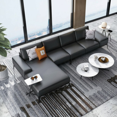 Ecksofa Polster Dekor Garnitur Wohnlandschaft L Form Designer Sofa Couch