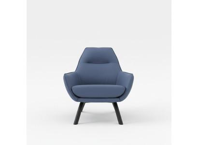 Design Couch Sofa Sitzer Stoff Lounge Club Polster Luxus Ohren Sitz Relax Sessel
