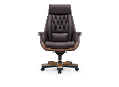 Kunstleder-Sessel in Schwarz modern, bequem und stilvoll