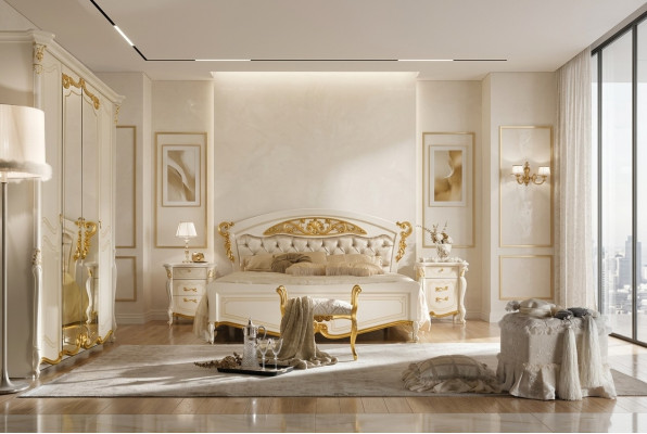 Hochzeit Bett Doppel Ehe Betten Klassische Italienische Stil Möbel Barock