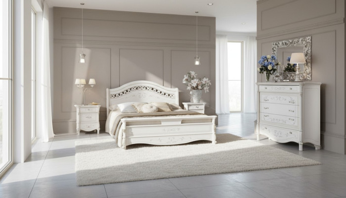 Bett Design Luxus Doppel Hotel Klassische Betten Luxus Schlaf Zimmer