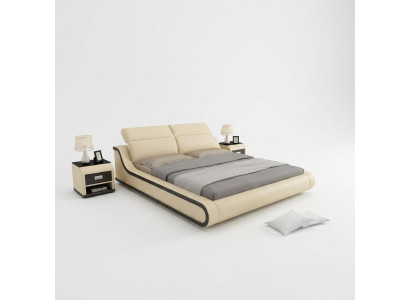 Bett Polster Deko Design Luxus Doppel Hotel Betten 180x200cm Schlaf Zimmer