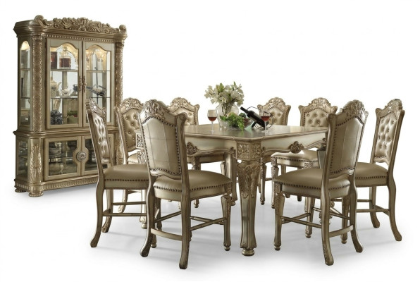 Esszimmer Essgruppe Klassisches Set Esstisch 6x Chesterfield Lehnstühle