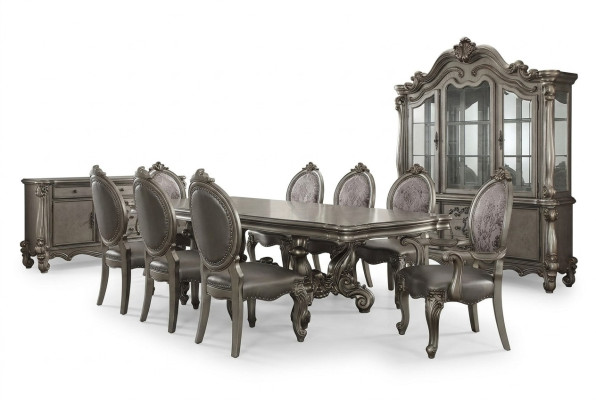 Anrichte Edle Anrichte Holz Buffet Vitrine Schrank Neu Schränke Barock