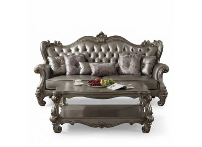 Chesterfield Sofa 3 Sitzer Couch Polster Leder Sofas Wohnzimmer Dreisitzer