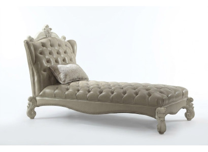 Chesterfield Chaiselongues Sofa Liege Chaise Club Relax Liegen Leder Textil neu