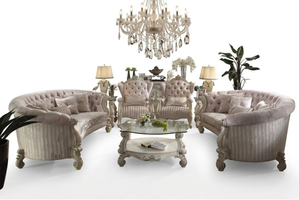 Sofagarnitur 4+1 Sitz Klassische Wohnlandschaft Sofas Couchen Polster
