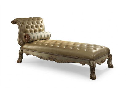 Chaiselongues Chesterfield Liege Chaise Leder Sofa Goldene Liegen Chsterfield