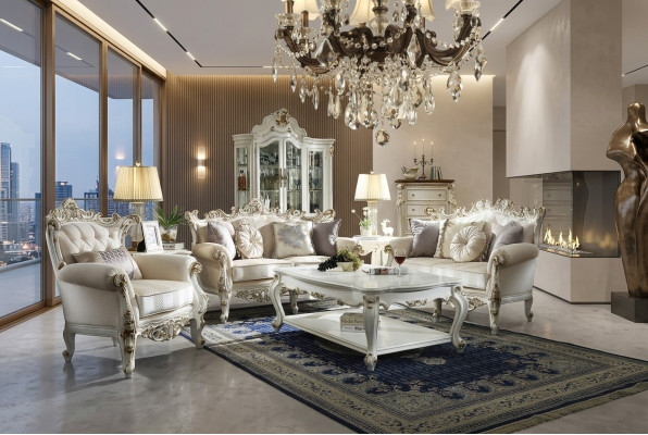 Sofagarnitur 3+2+1 Sitzer Wohnlandschaft Couch Polster Deko Garnitur Sofas