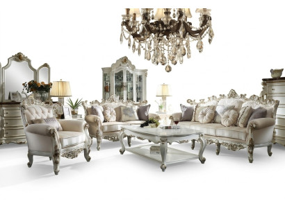 Sofagarnitur 3+2 Sitzer Polster Couchen Klassischer Wohnlandschaft Sofas