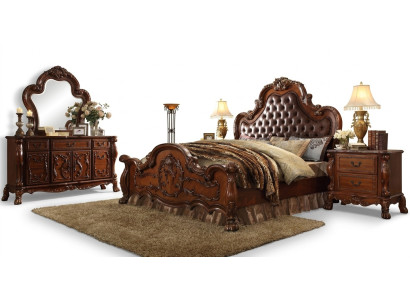 Design Schlafzimmer 5 tlg. Schlafzimmer Komplett Set Bett Nachttisch