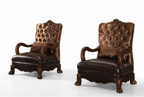 Sessel Designer Stuhl Polster Relex Stoff Textil Leder Lounge Neu Chesterfield