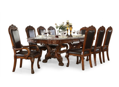 Möbel Tisch 6x Stuhl Sets Esszimmer Garnitur Holz Komplett Barock Rokoko