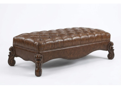 Chaiselounge Antik Stil Sofa Liege Couch Liegen Chaise Leder Barock Rokoko Neu