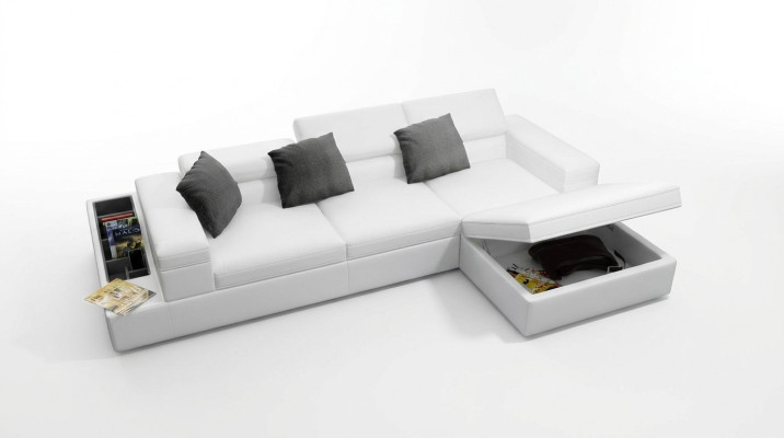 Eck Sofa Polster Couch Sitz Ecke Leder Sofa L Form Wohnlandschaft