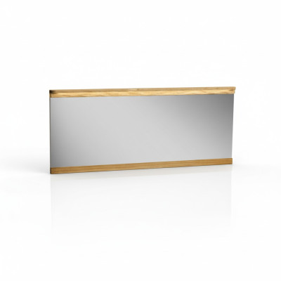 Spiegel Wandspiegel designer Dielen Wohnzimmer Bad Holz Glas design 151x70cm xxl
