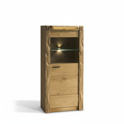 Wand Schrank Schränke Vitrine Glas Design Hoch Holz Vitrinen Wohn Zimmer Möbel