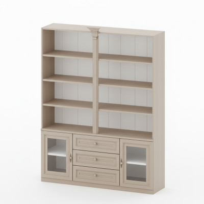 Klassische Schränke Schrank Schrankwand Vitrine Vitrinenschrank Holz