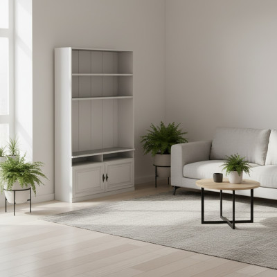 Amerkanische Stil System Möbel Wohnzimmer Büro Einrichtung Vitrine Regale Neu