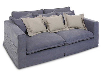 Sofa 3 Sitzer Stoffsofas Luxus Couch Couchen big Polster Lümmel 240cm