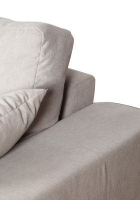 Sofa 4 Sitzer Stoffsofas Luxus Designer Couch Couchen big Polster Lümmel 274cm