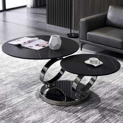 Couchtisch Luxus Design Couch Tisch Kaffee Beistell Tische Rund Sofa Wohnzimmer
