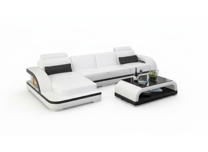 Wohnlandschaft Ecksofa Couch Polster Garnitur Designer Couchen Sofas 2tlg Set