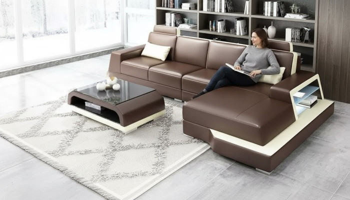 Wohnlandschaft Ecksofa Eckcouch Moderne Design Sofa Sitz Garnituren 2tlg Polster