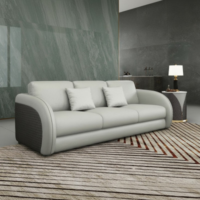 Ledersofa Sofagarnitur Polster Couchen Klassische Wohnzimmer Möbel Sofa 321 Neu