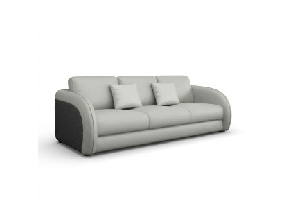 Dreisitzer Italienische Möbel Stil Sofa 3 Sitzer Modernes Sofa Ledersofa